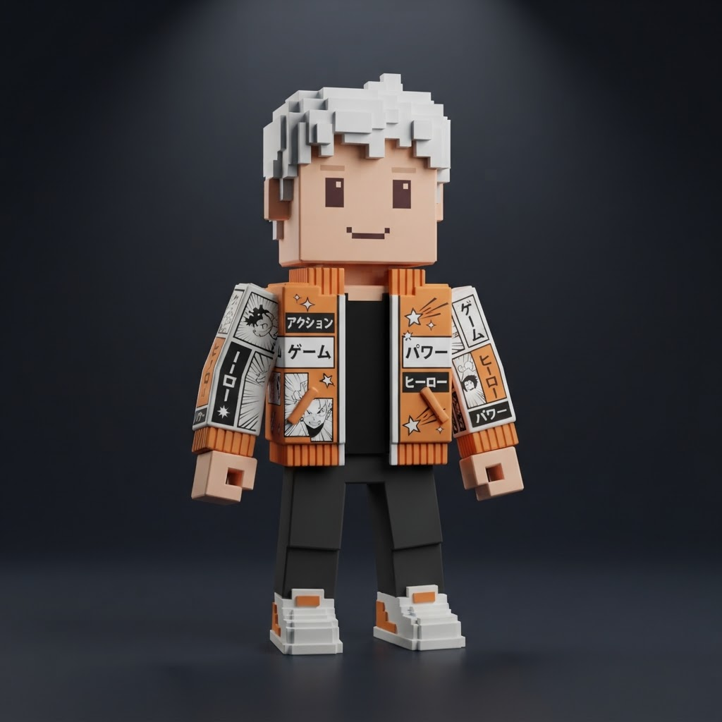 Anime orange bomber jacket design — Roblox shirt template 585x559 transparent PNG