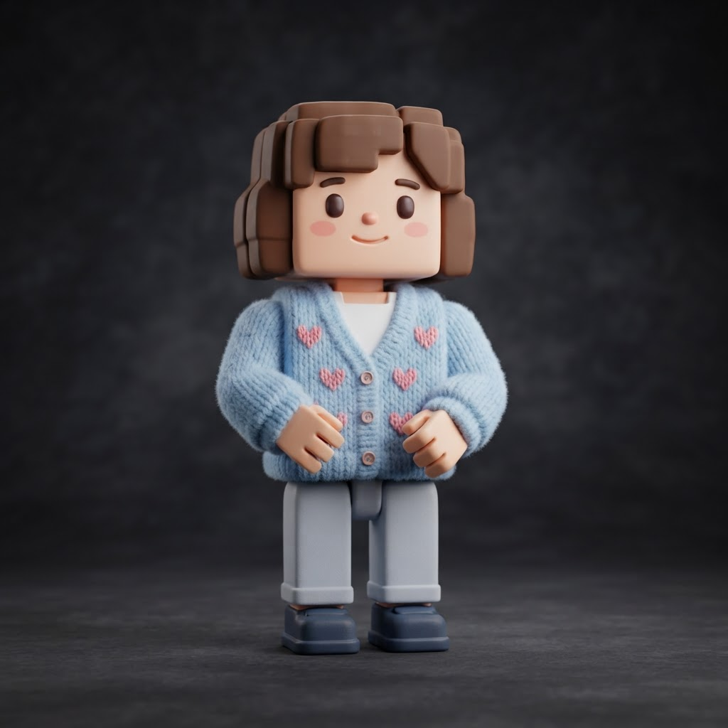 Baby blue cardigan with heart motifs kawaii — Roblox shirt template 585x559 transparent PNG
